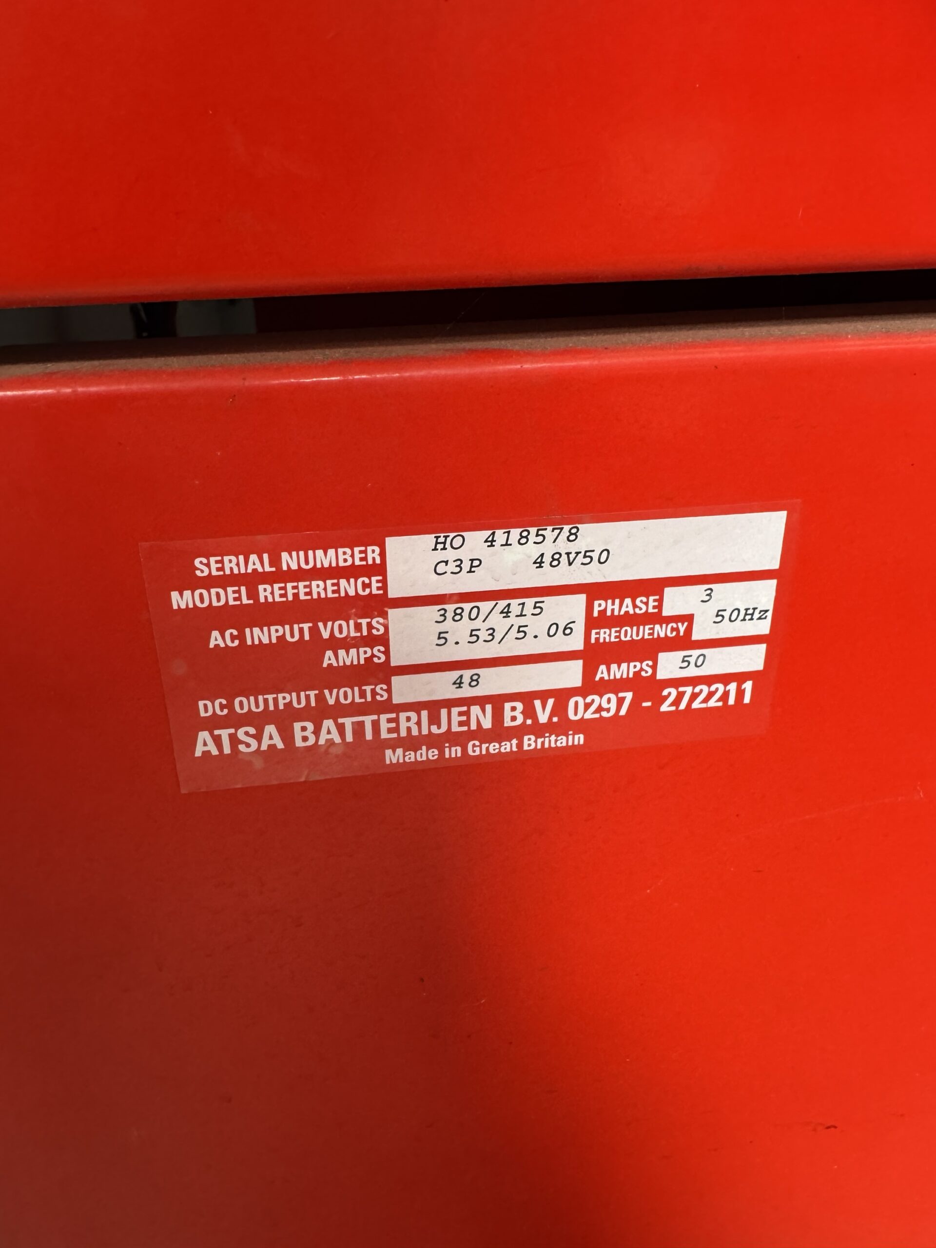 Acculader 48V 50A - Afbeelding 2