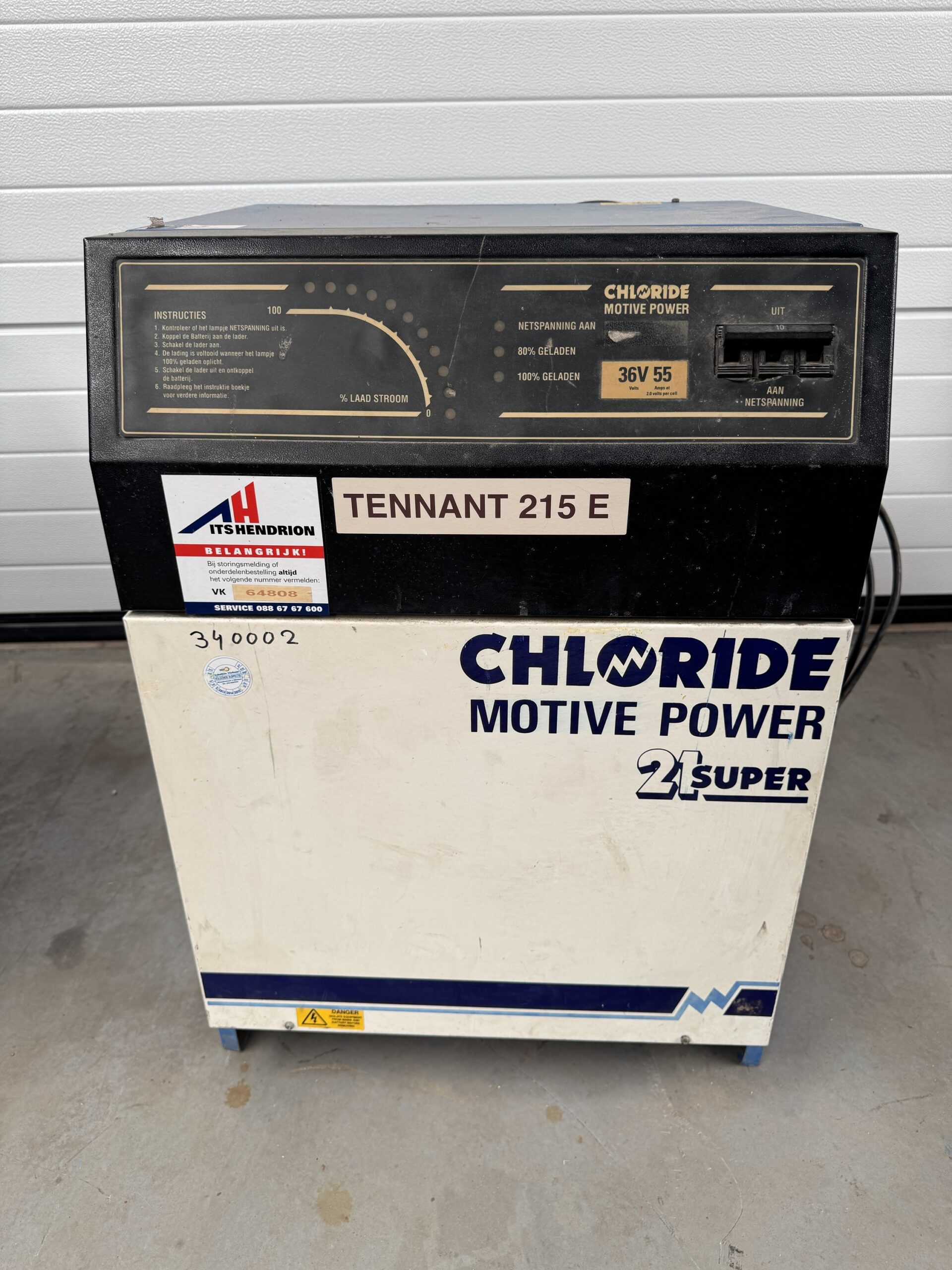 Acculader 36V 55A