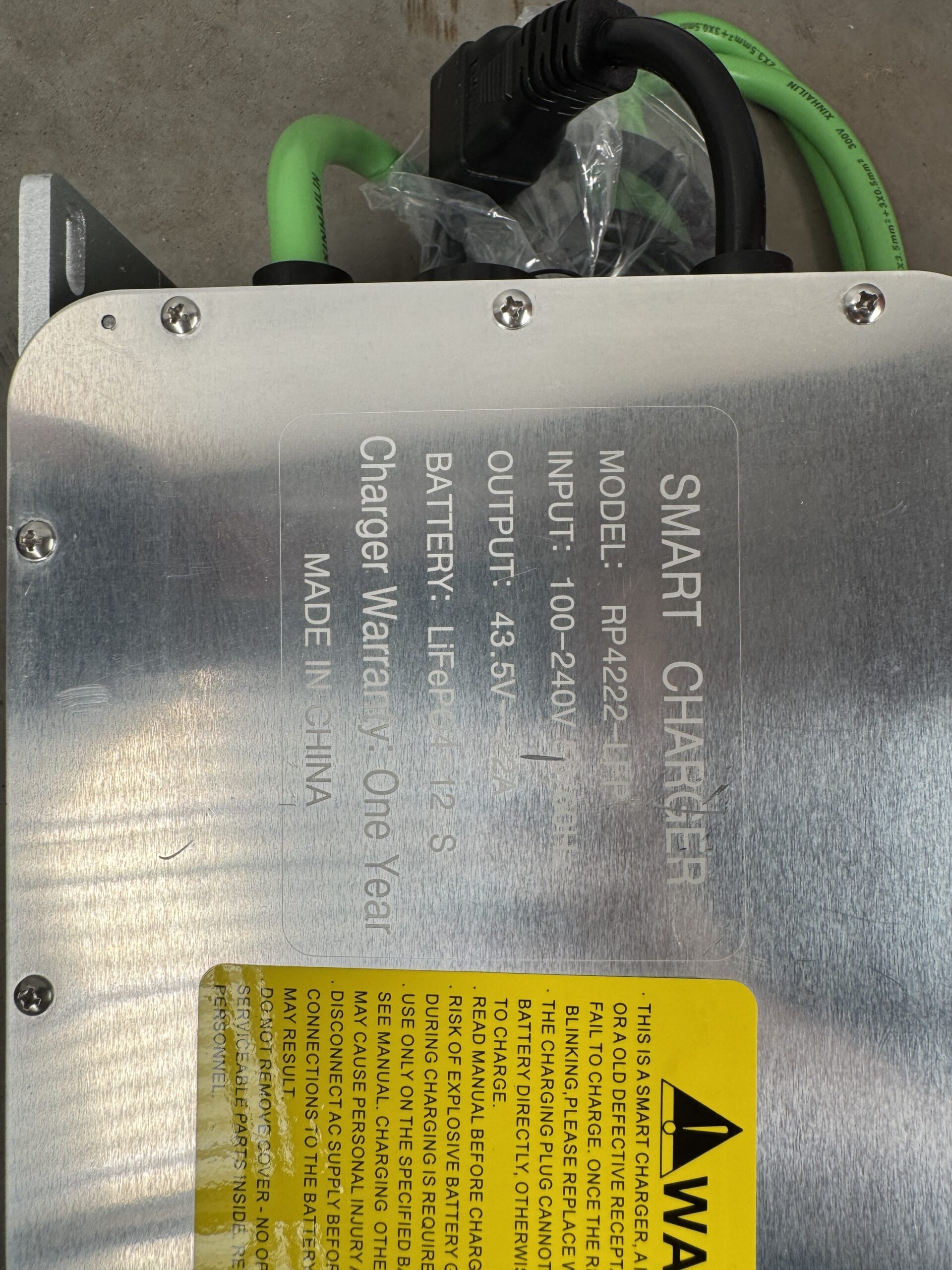 Acculader 43.5V 22A - Afbeelding 2