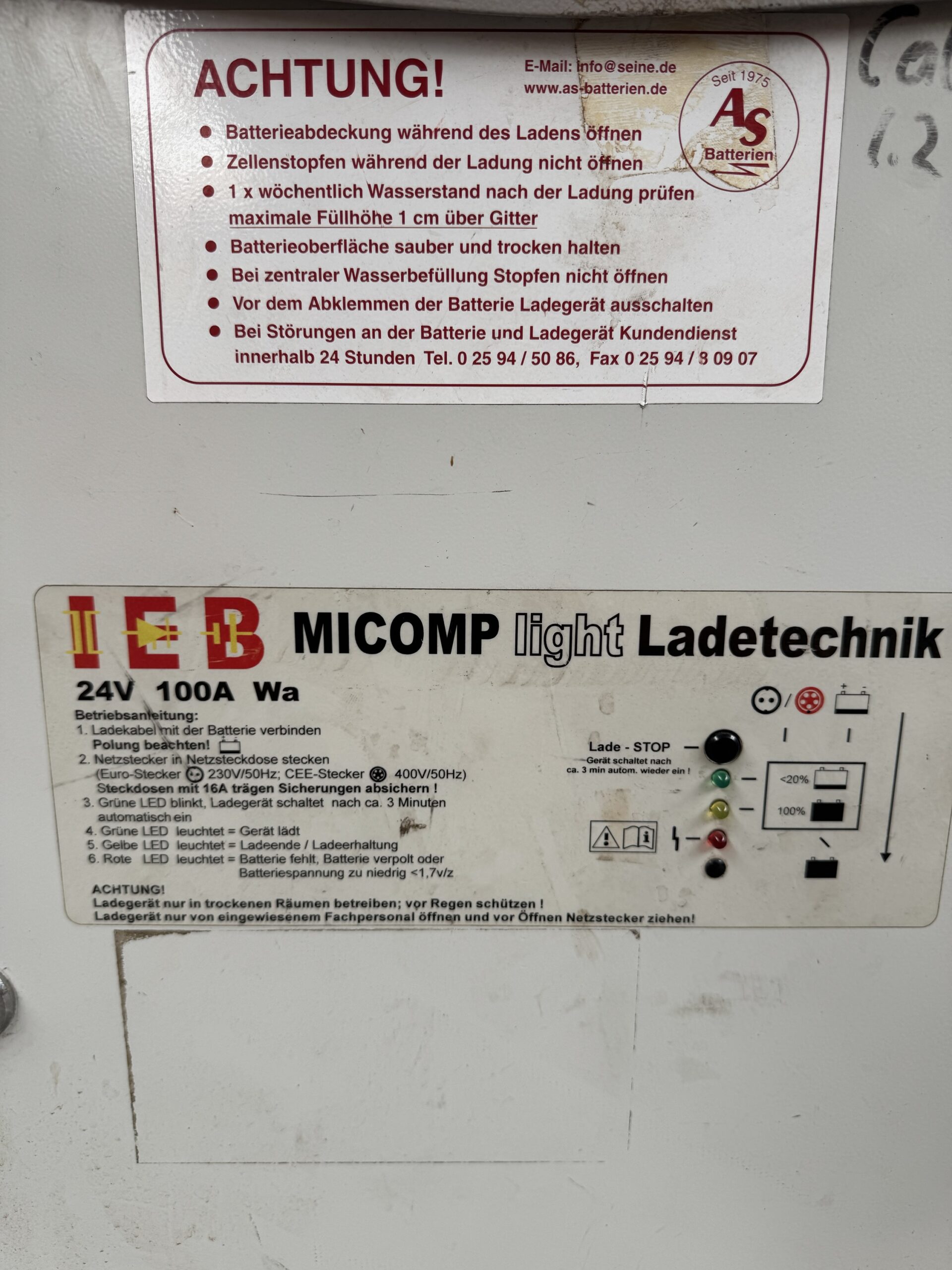 Acculader 24V 100A - Afbeelding 2