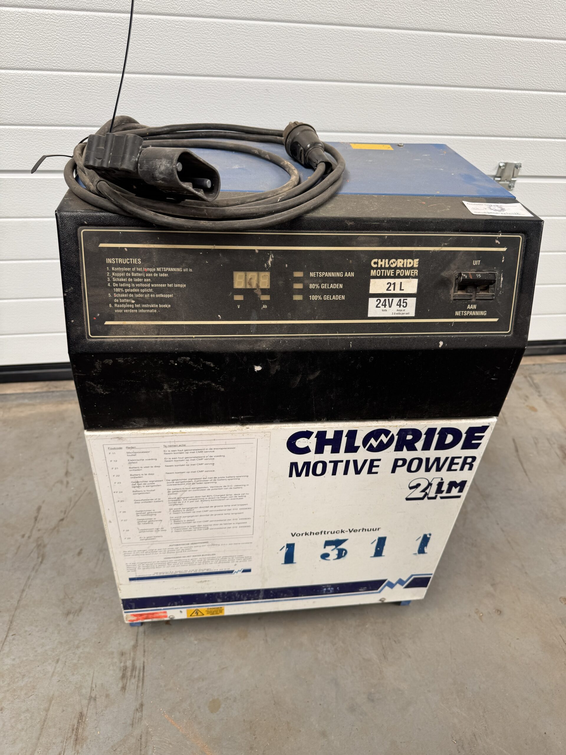 Acculader 24V 45A