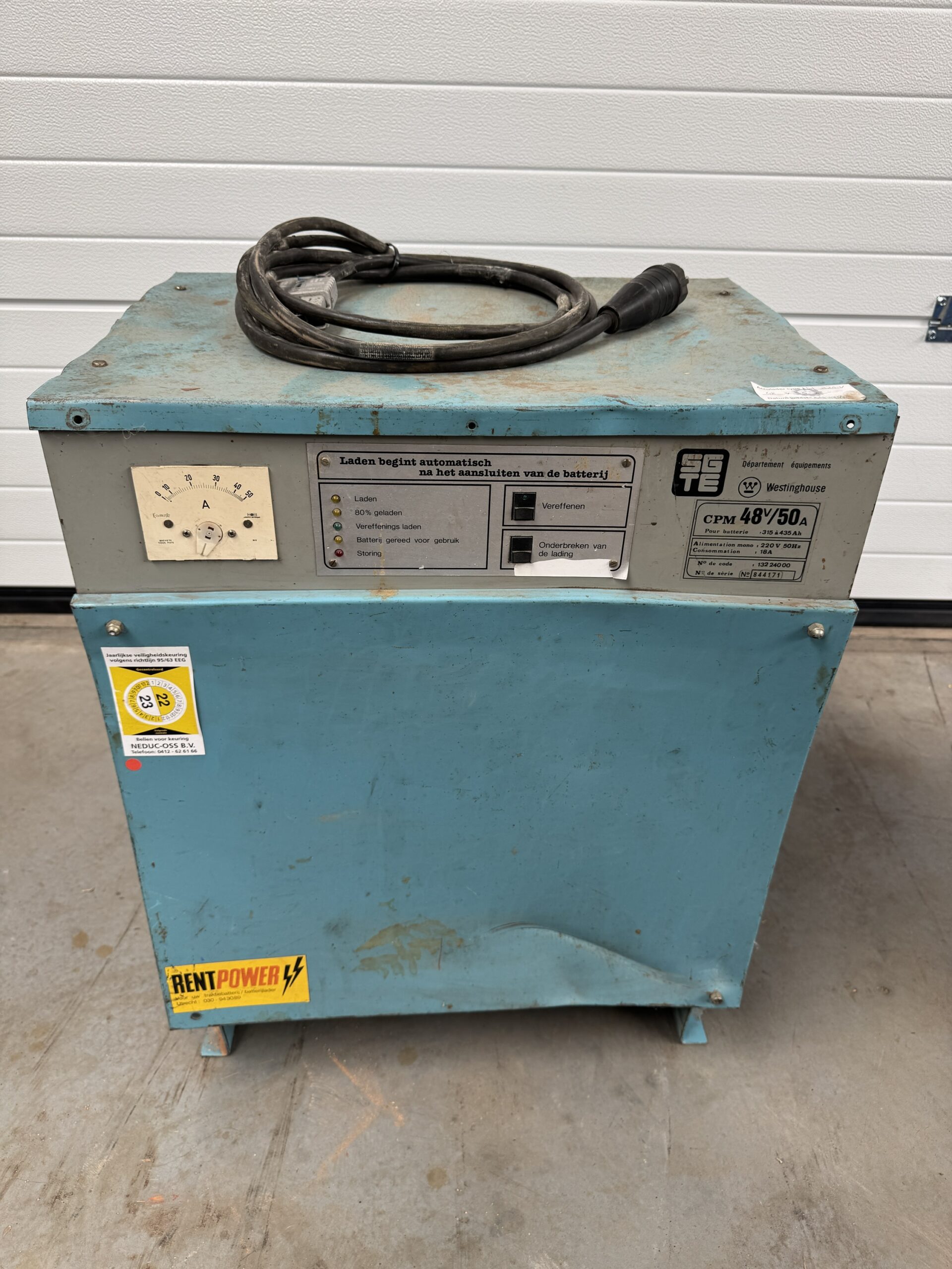 Acculader 48V 50A 230v