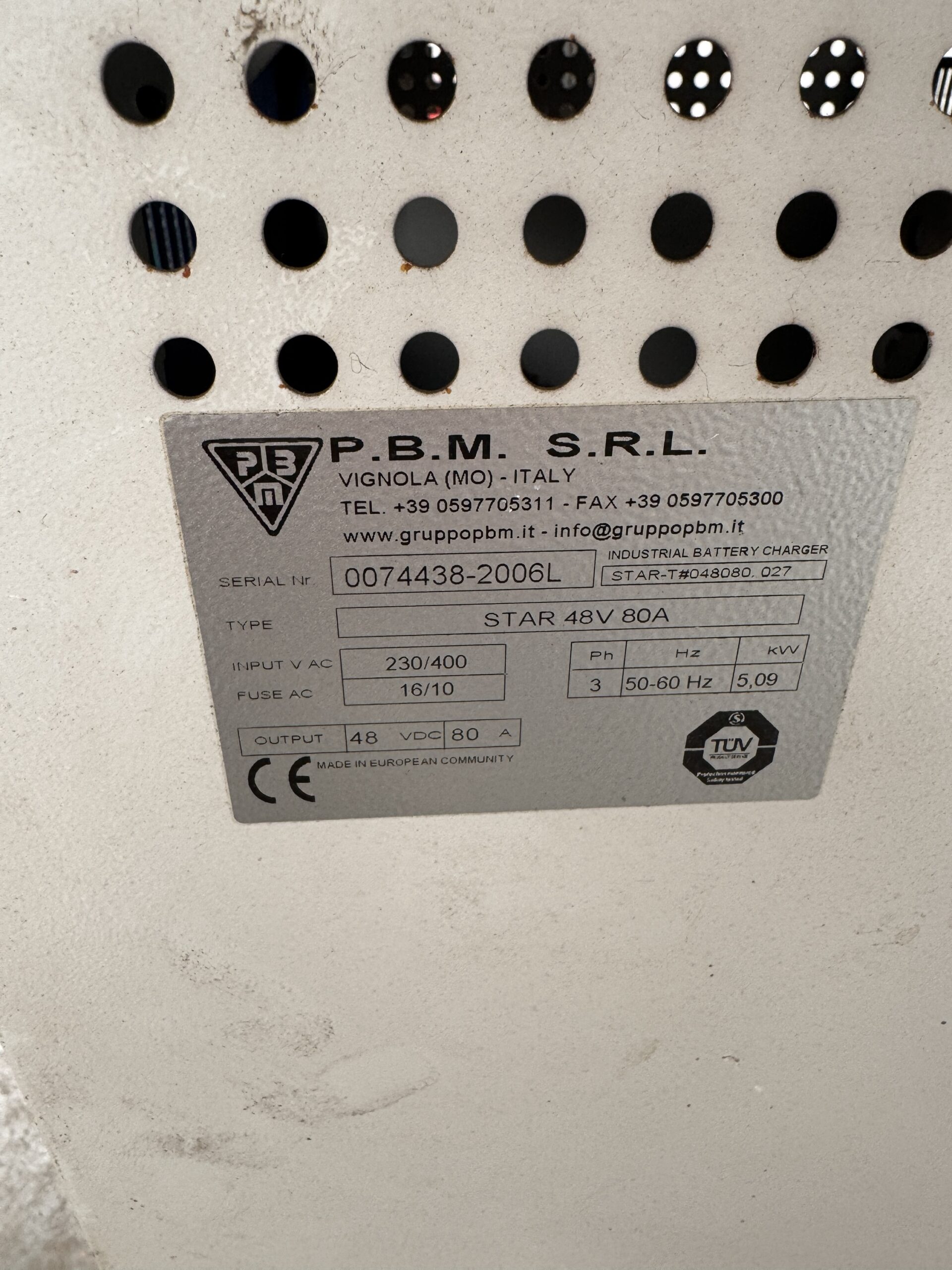 Acculader 48V 80A - Afbeelding 2